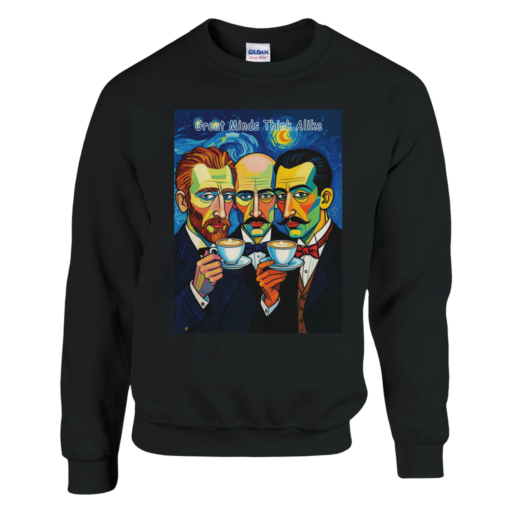 Great Minds Think A like sweatshirt