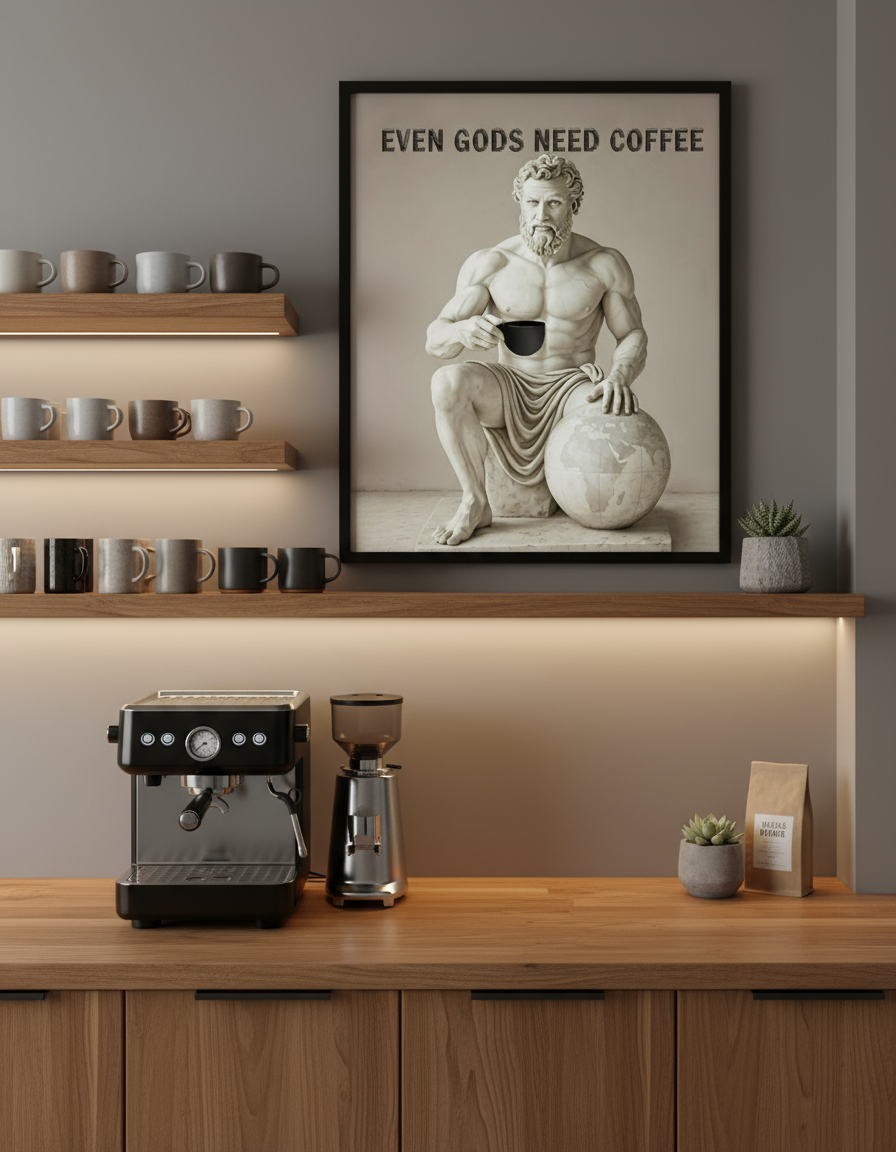 Coffee Bar Mockup