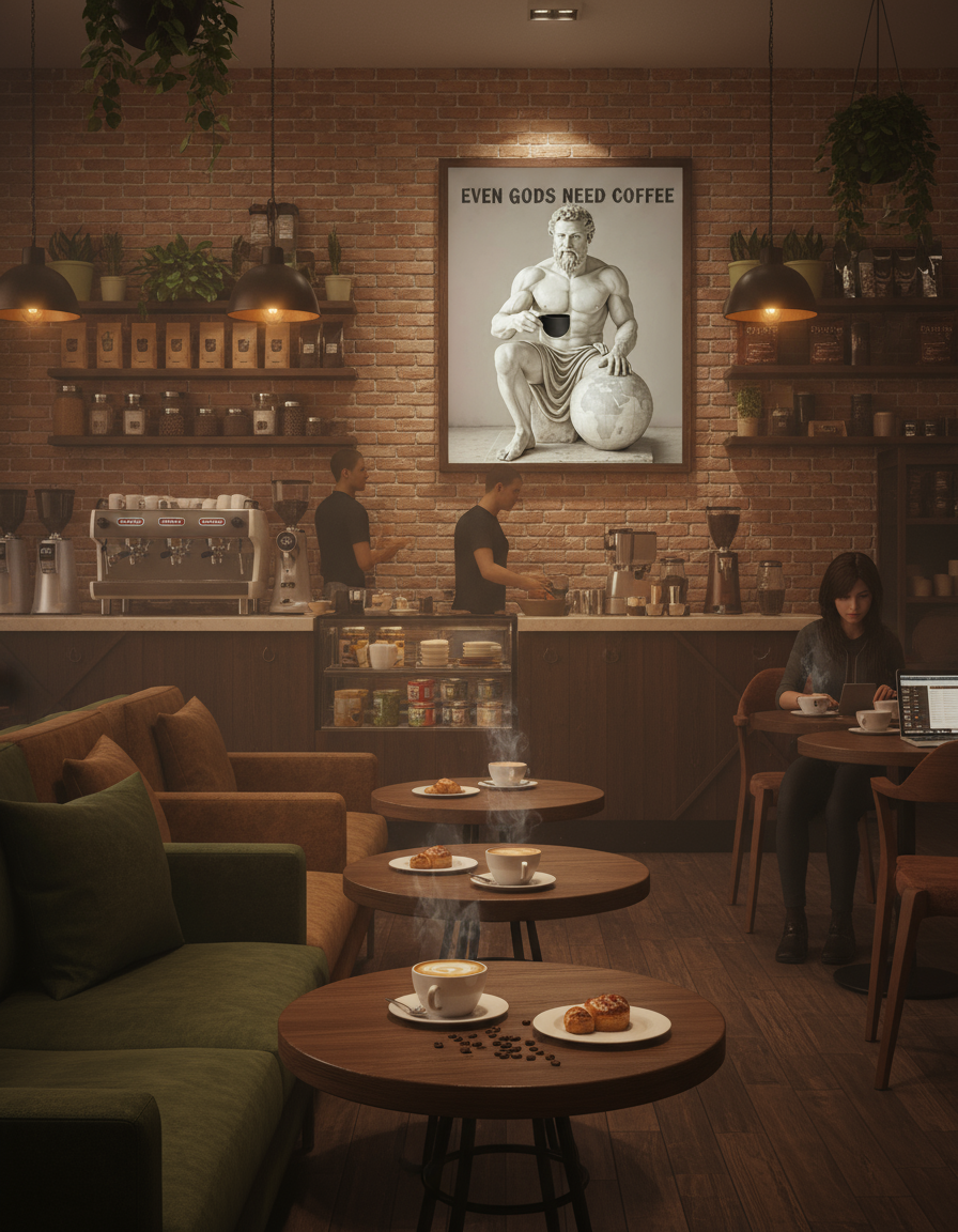 Coffee Shop Mockup