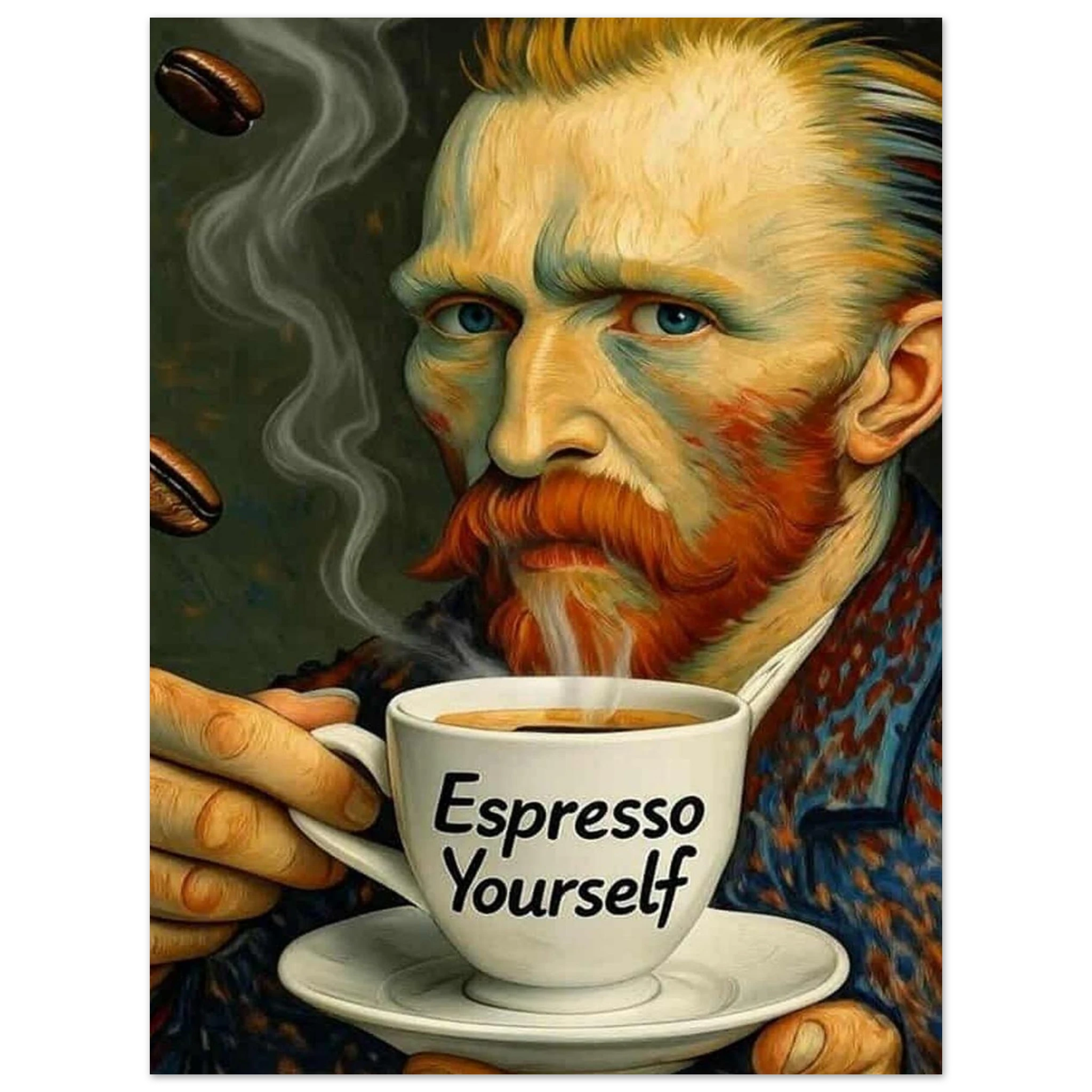 Van Gogh Espresso Yourself poster