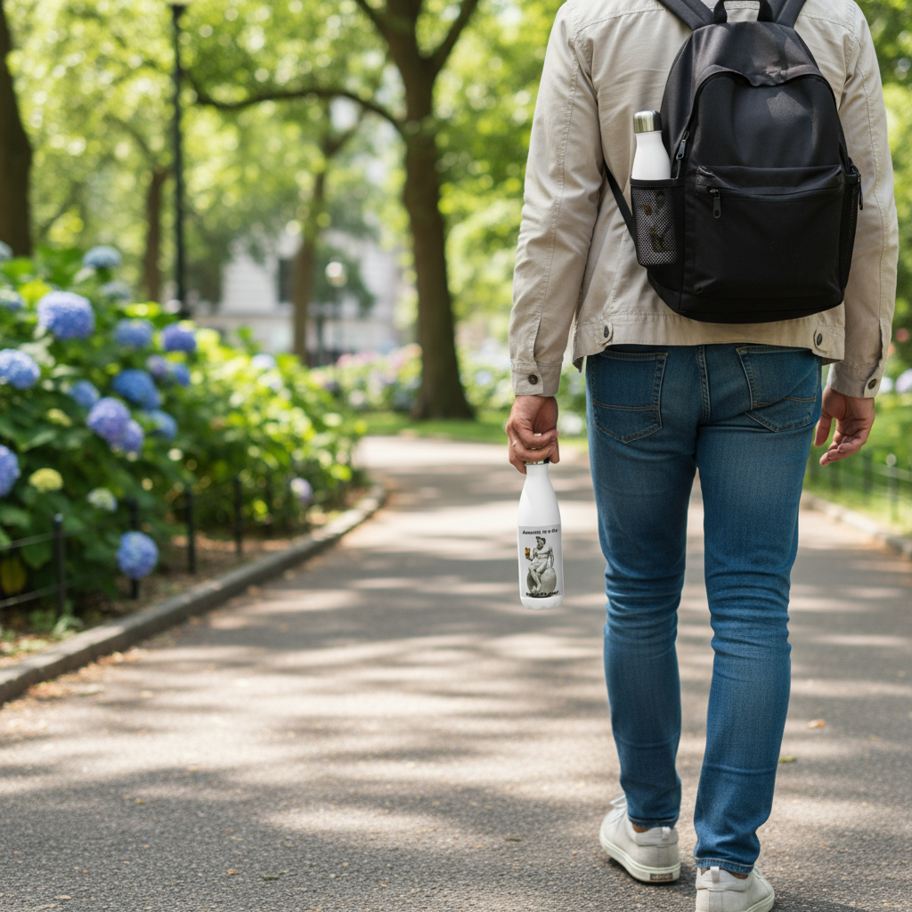 Atlas Ambrosia 17oz small water bottle urban - compact portable