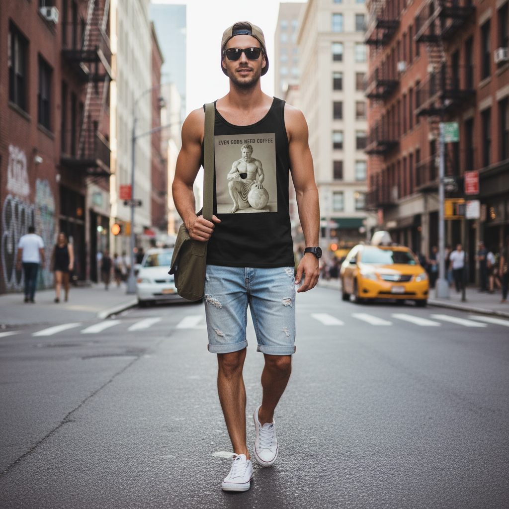 Atlas tank top street style
