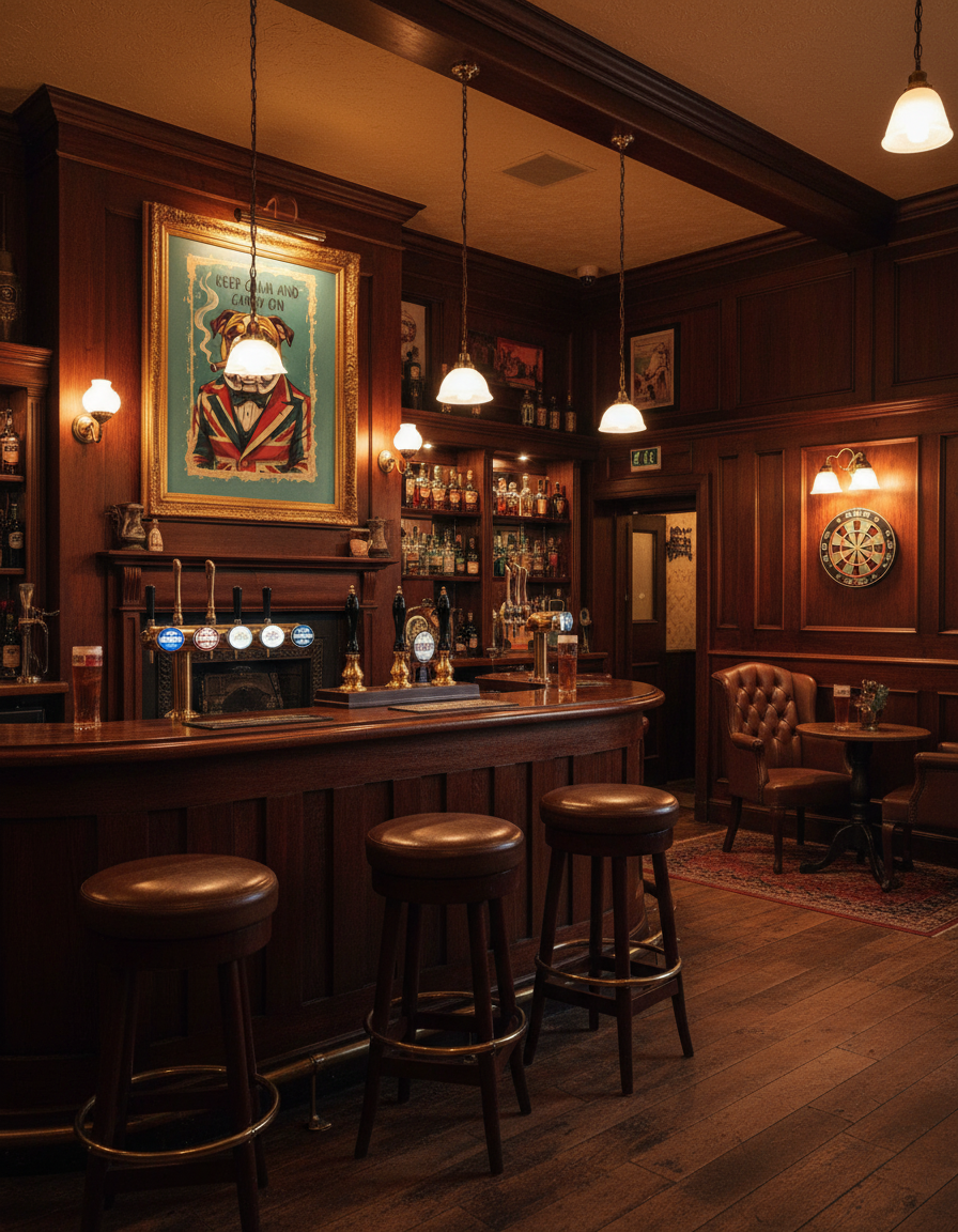 British Pub Mockup