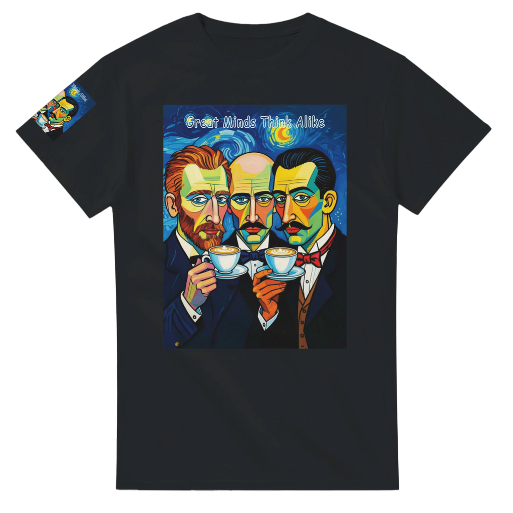 Great Minds think alike t shirt