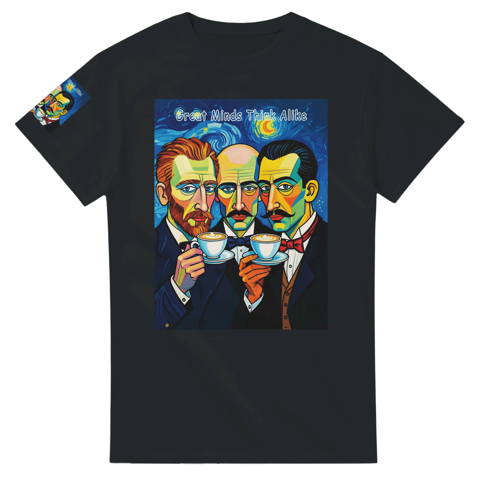 Great Minds think alike t shirt