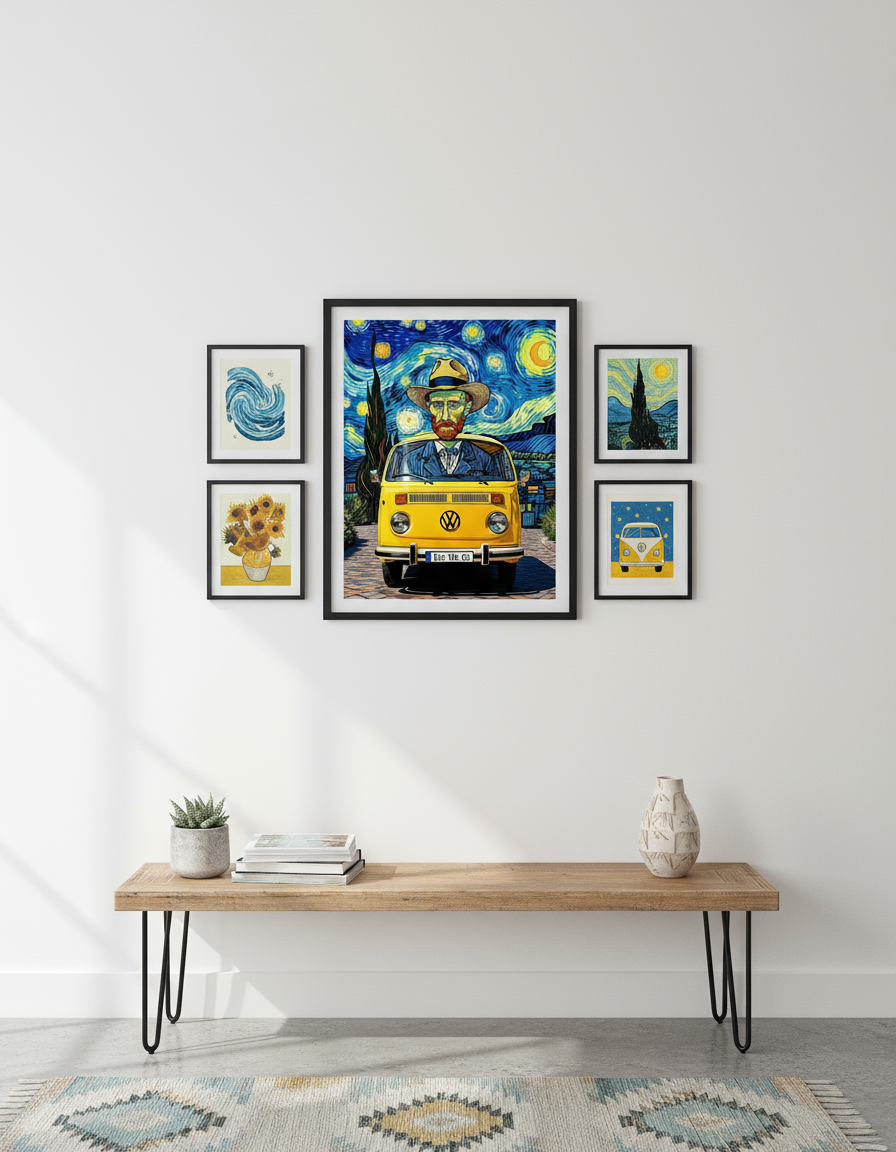 Gallery Wall Mockup