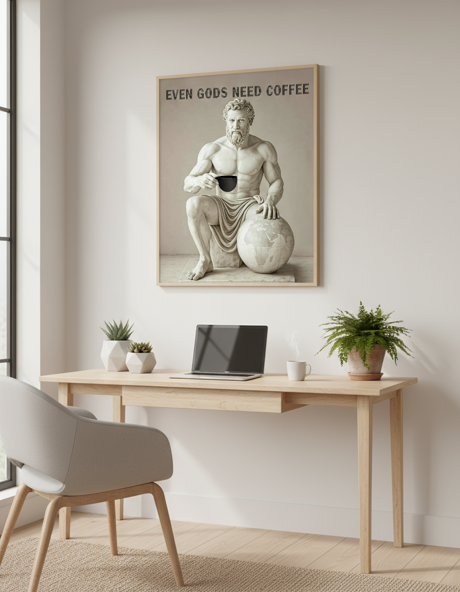 Home Office Canvas Mockup