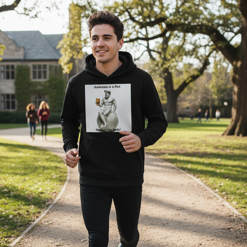 Atlas Ambrosia hoodie outdoor casual - mythology enthusiast style