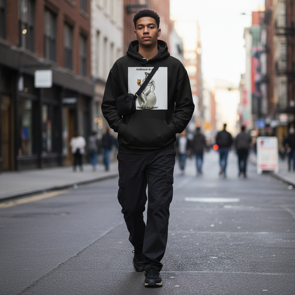 Atlas Ambrosia hoodie urban street style - casual mythology fashion