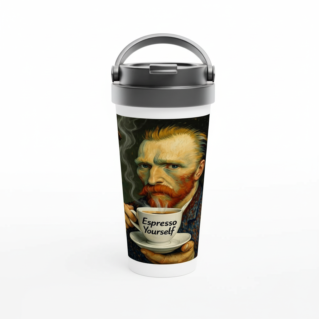 Van Gogh Espresso Yourself travel mug product shot